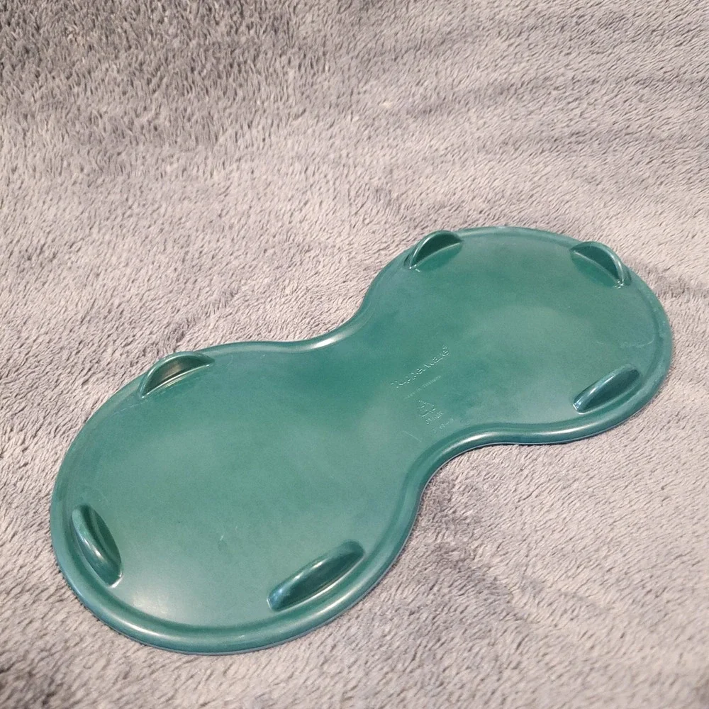 Vintage Tupperware Double Spoon‎ Rest Green 2763A-4